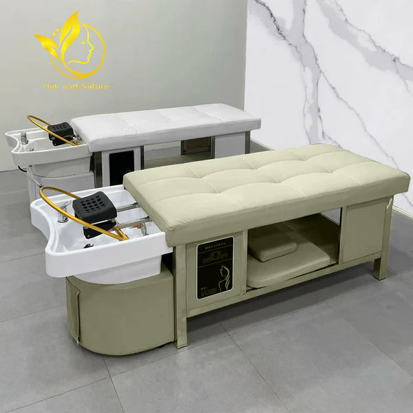 Chinese Japanese Head Spa Bed